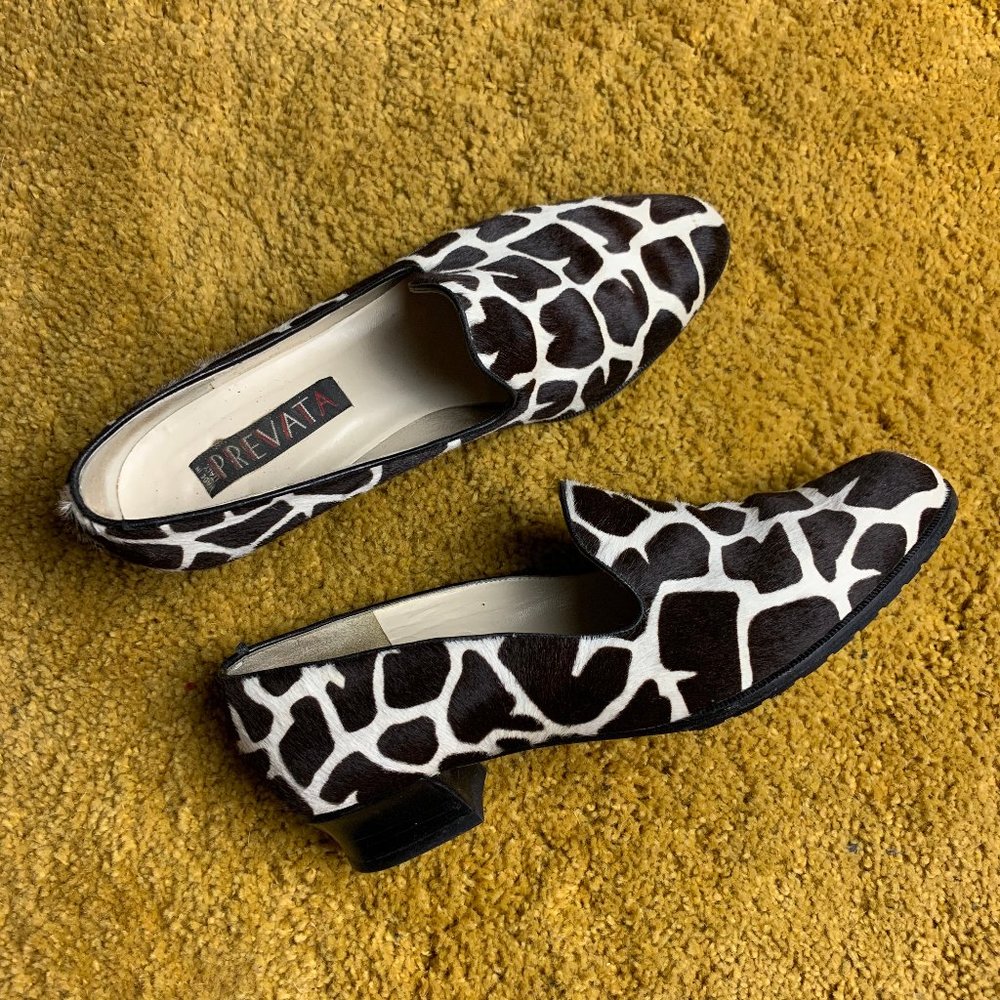Animal Print Italian Loafers